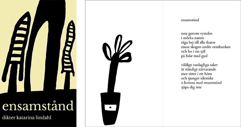 poetry katarina lindahl, illustration